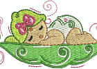 Sweet pea Girl 001 5 Inch